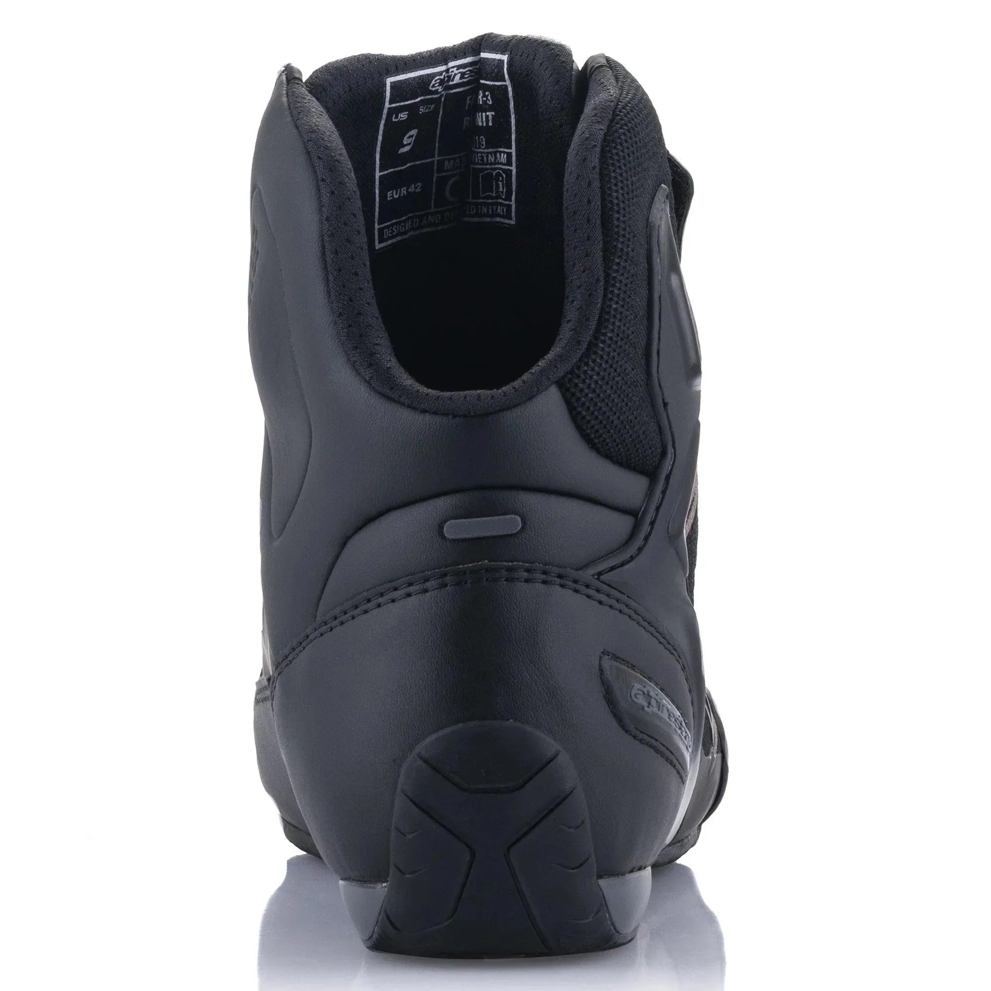 2022 Alpinestars Faster-3 Rideknit Shoes Black/Black