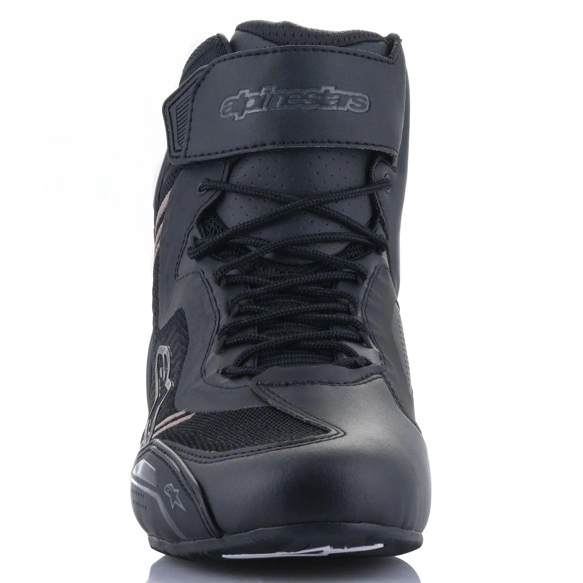 2022 Alpinestars Faster-3 Rideknit Shoes Black/Black