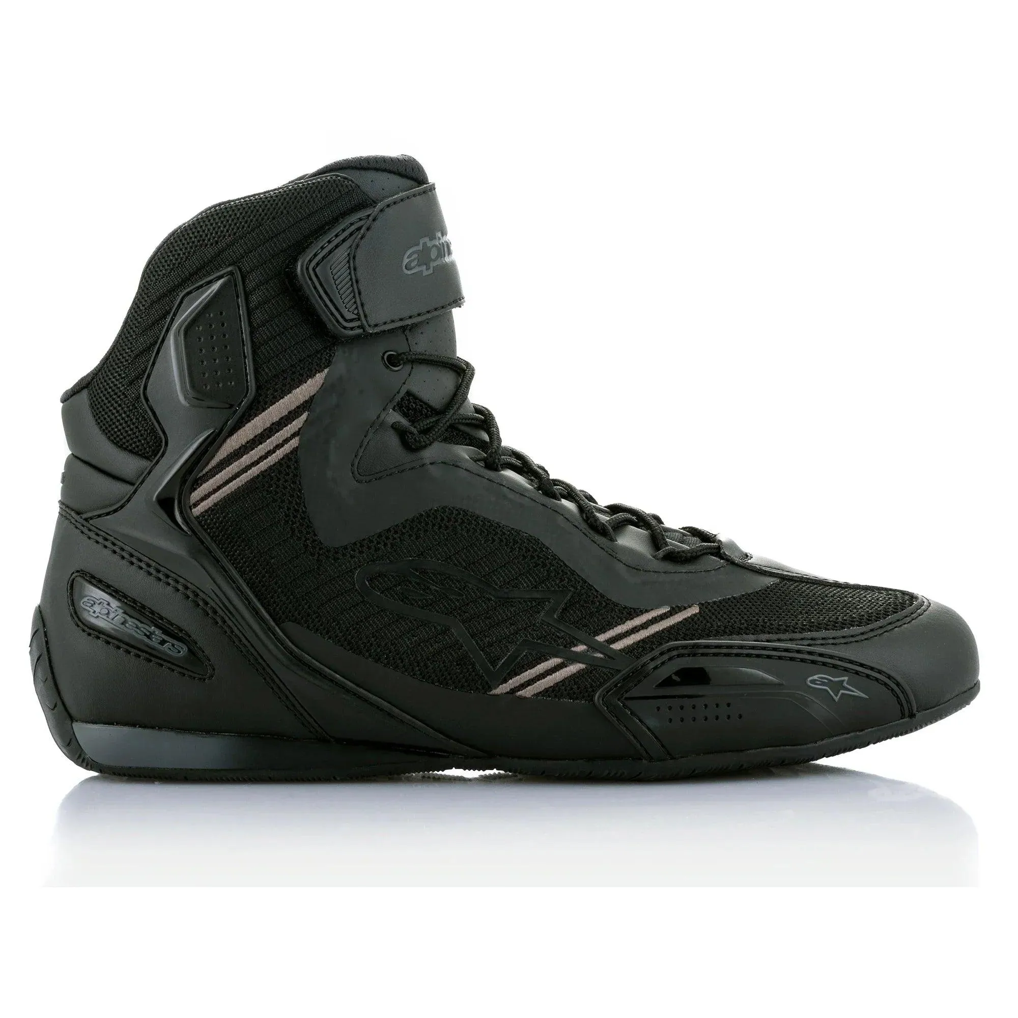 2022 Alpinestars Faster-3 Rideknit Shoes Black/Black