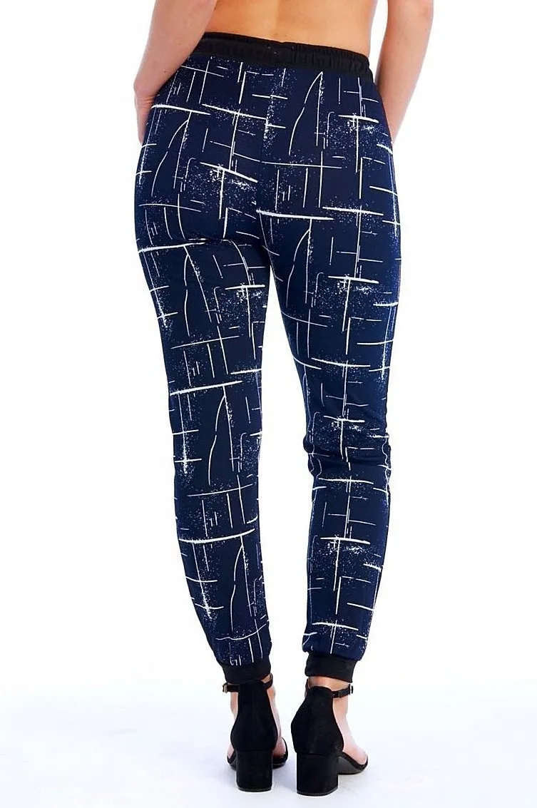 Abstract Print Jogger