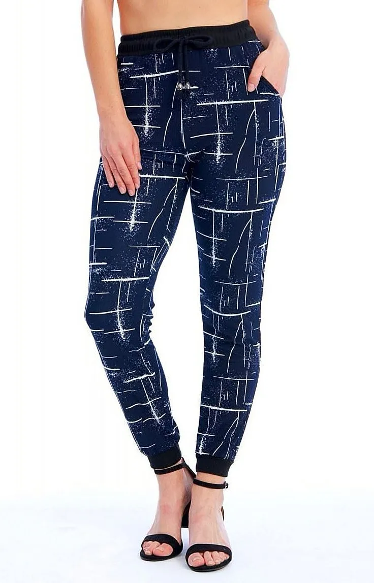 Abstract Print Jogger