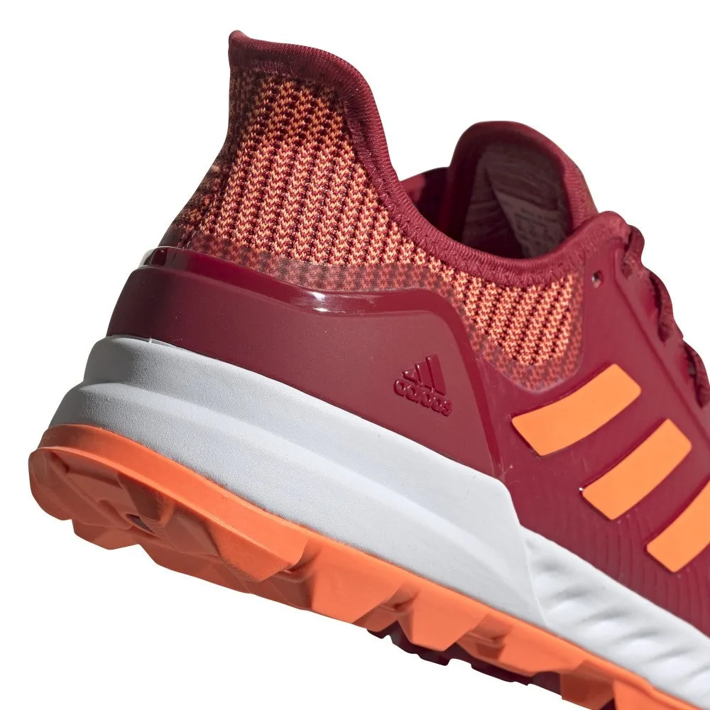 Adidas Adipower 2020 Maroon / Solar Orange Hockey Shoes