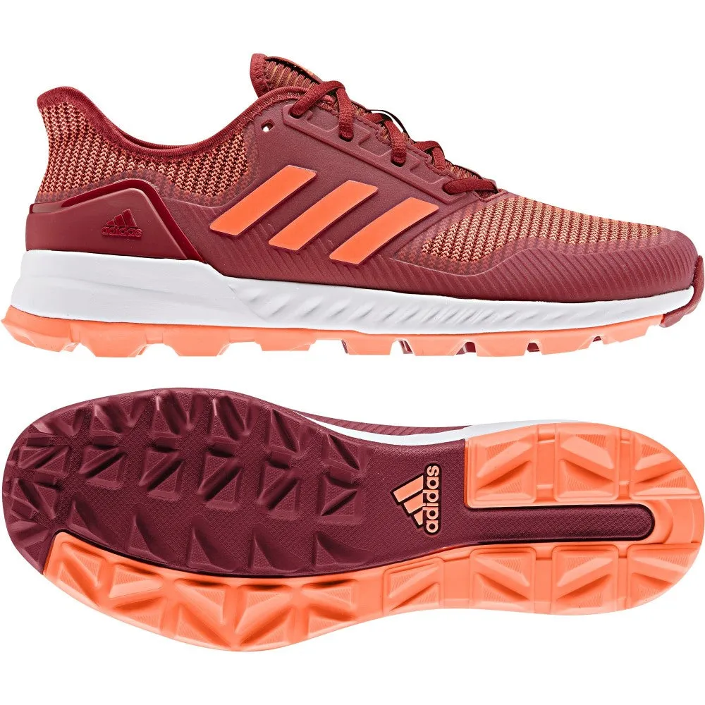 Adidas Adipower 2020 Maroon / Solar Orange Hockey Shoes