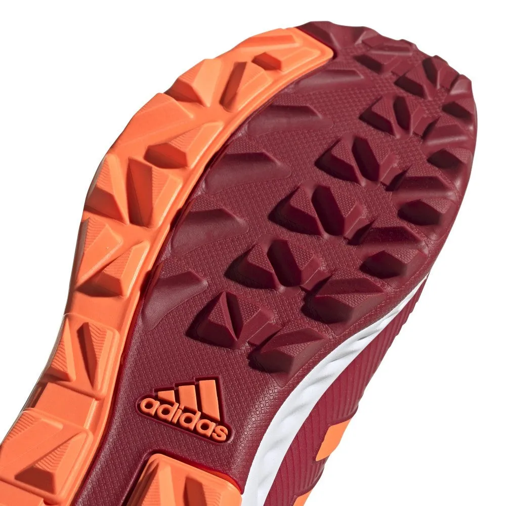 Adidas Adipower 2020 Maroon / Solar Orange Hockey Shoes