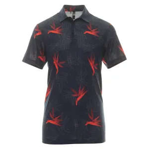 adidas Golf Oasis Mesh Print Shirt