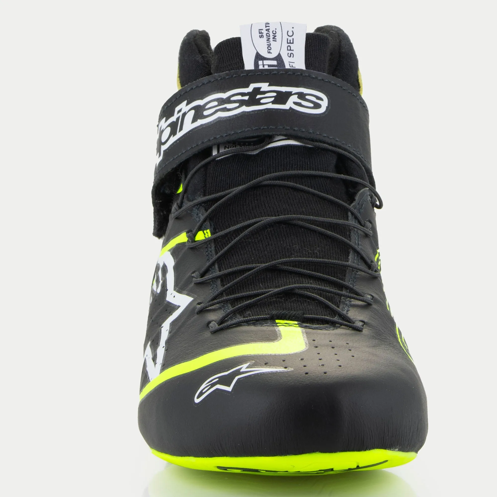 Alpinestars Tech-1 Z V3 Shoes - Black/Yellow Fluo