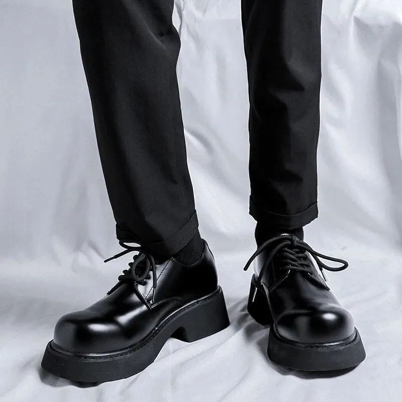 Amozae- Deoji Lace-Up Derby Shoes