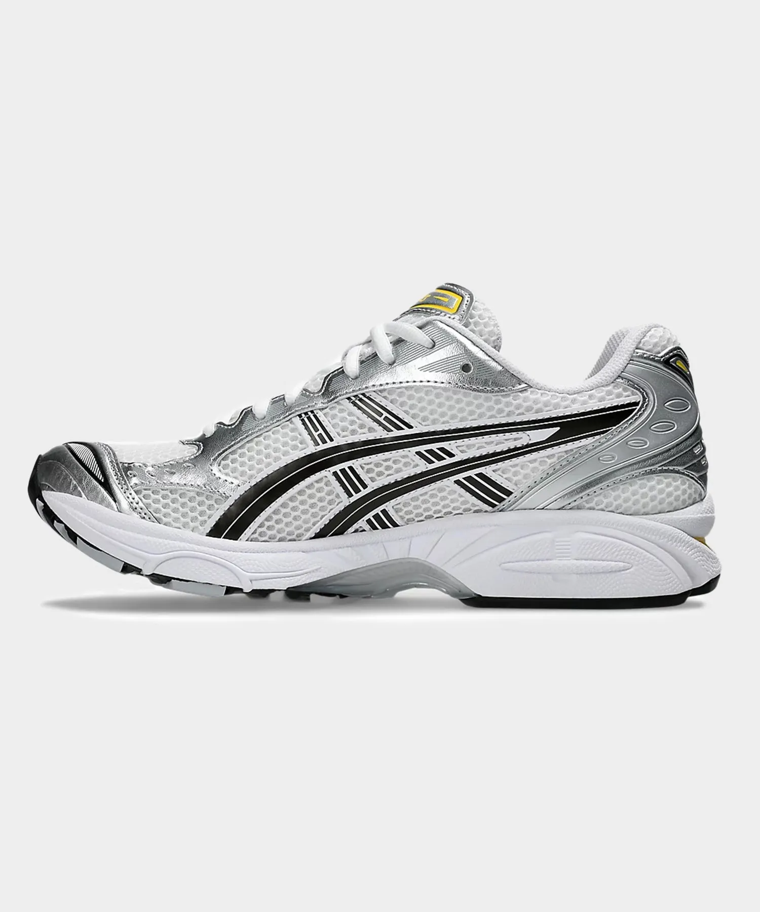 Asics Gel-Kayano 14 in White   Tai-Chi Yellow