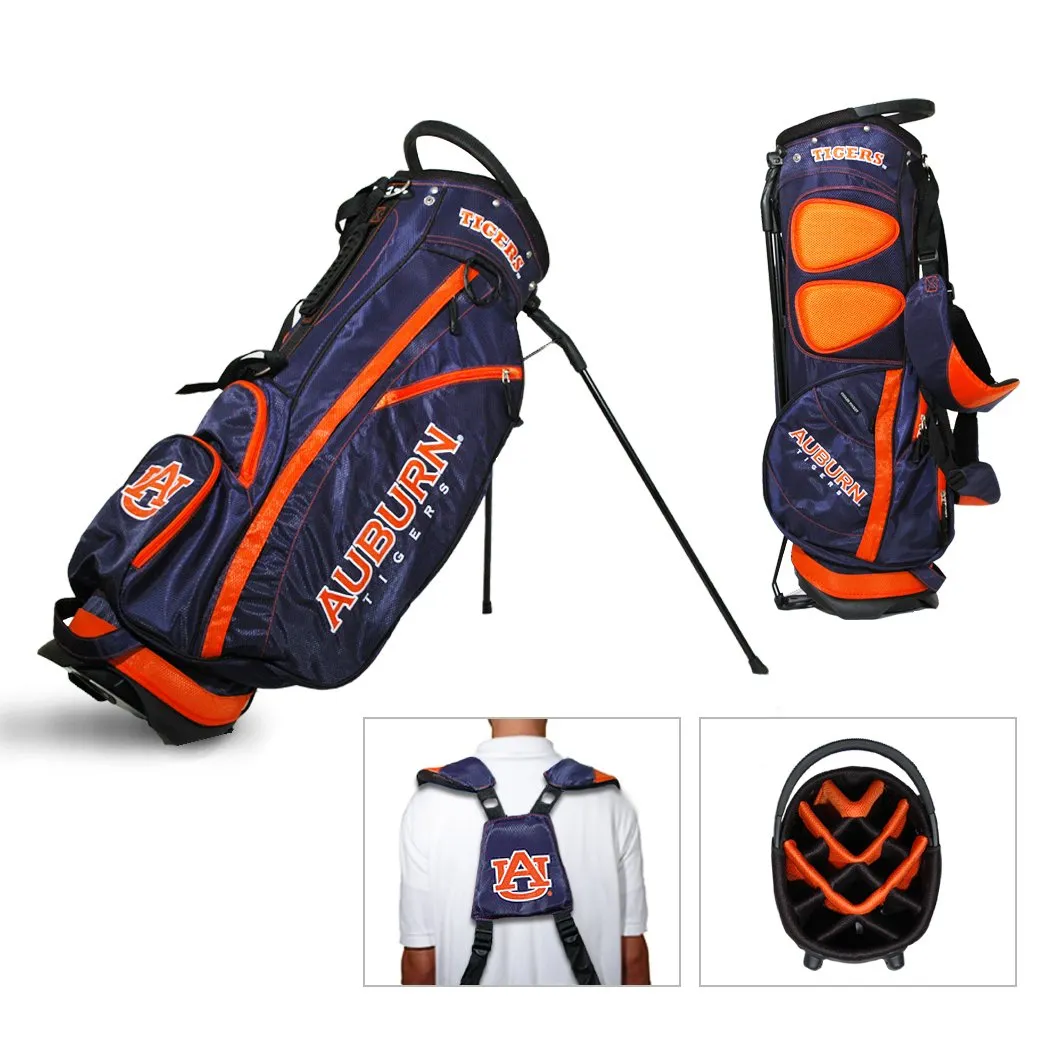 Auburn Tigers Team Golf Fairway Lightweight 14-Way Top Golf Club Stand Bag