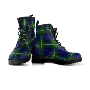 Bannerman Tartan Leather Boots