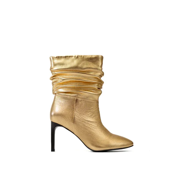 Bibi Lou Anastacia Gold Boot