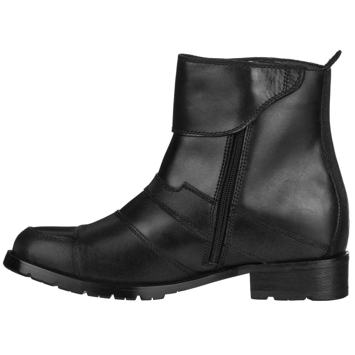 Black CALTO Elevator Motorcycle Boots - 3.3 Inches - G6251