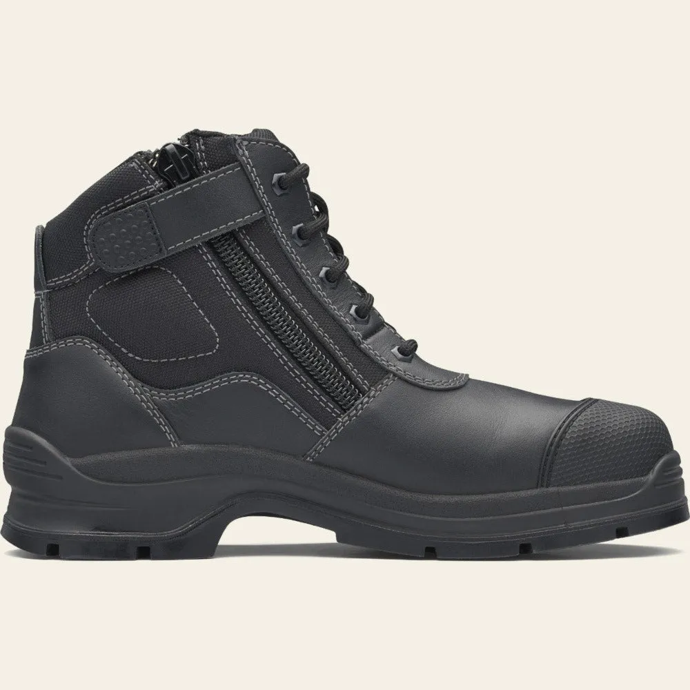 Blundstone 319 Black Side Zip Boot