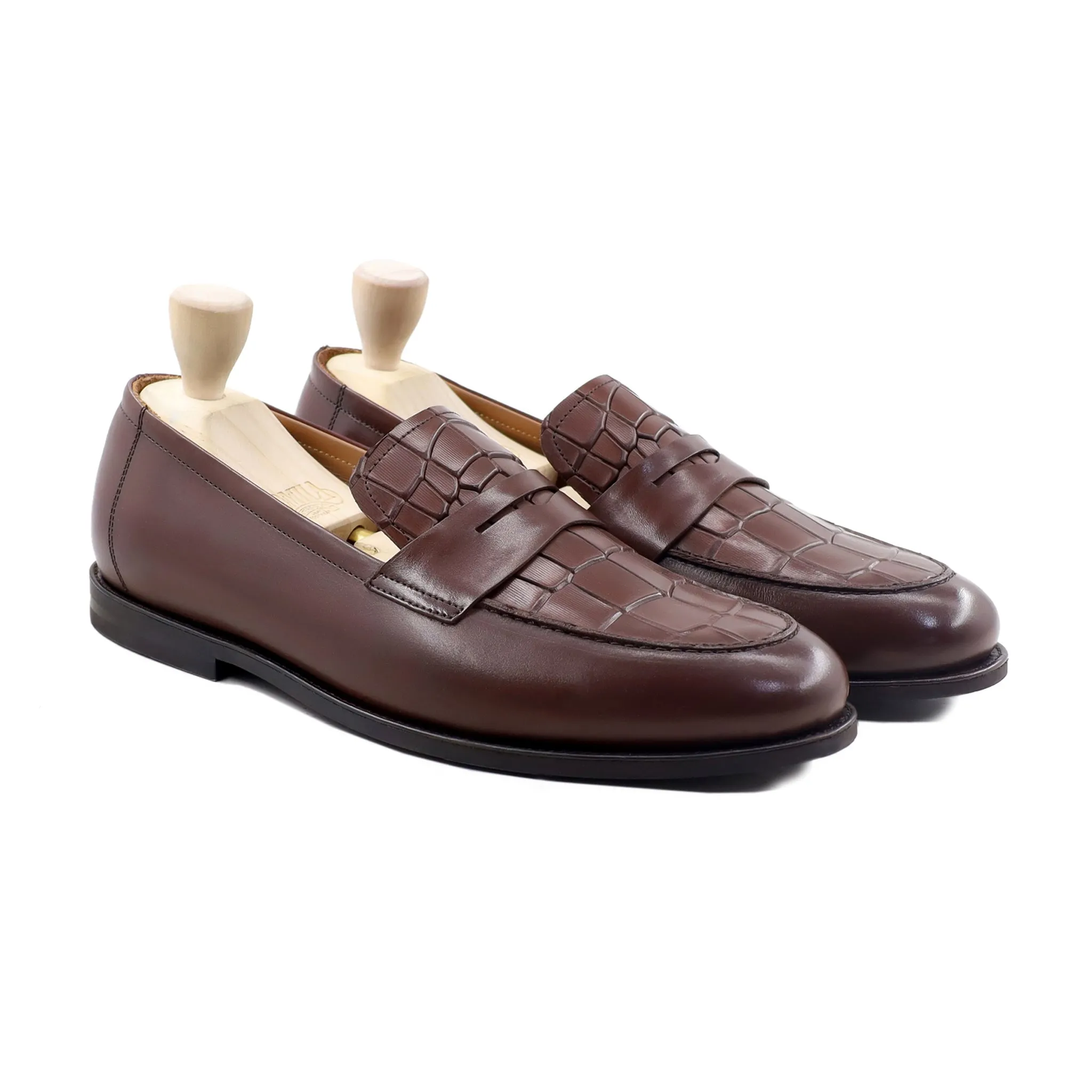 Breeze - Men's Congo Brown Calf Leather Loafer