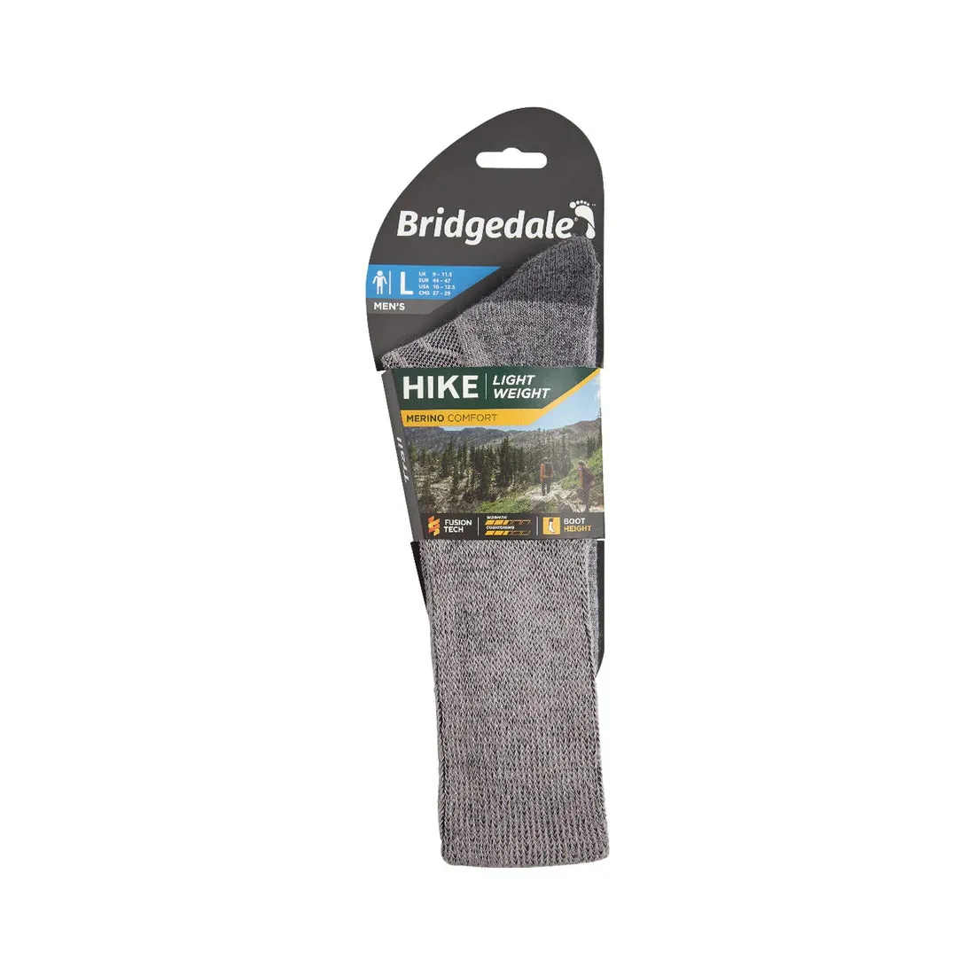 Bridgedale Hike Light Weight Merino Comfort Boot Socks