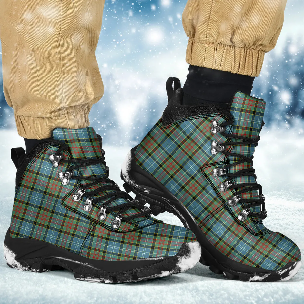 Brisbane Tartan Alpine Boots