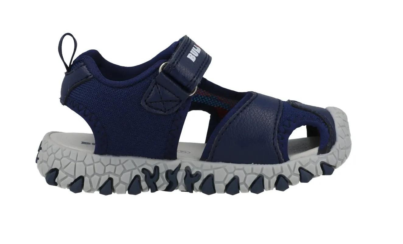 Bull BOYS Light Up Dinosaur Blue Sandals