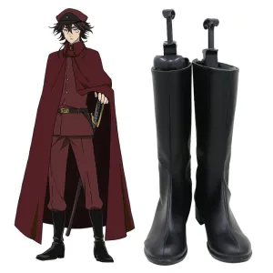 Bungo Stray Dogs Season 4 Hunting Dogs Saigiku Jōno Saigiku Jouno Tetchō Suehiro Tetcho Suehiro Teruko Ōkura Teruko Okura Shoes Cosplay Boots