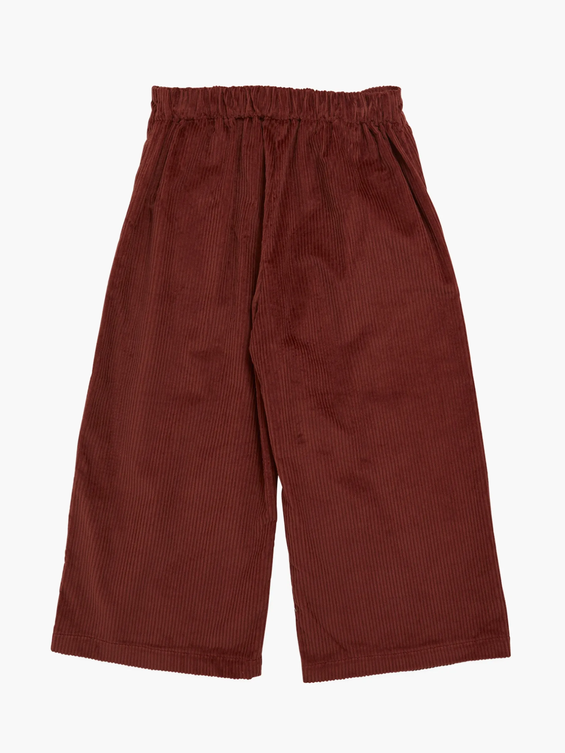 Burgundy Fleur trousers