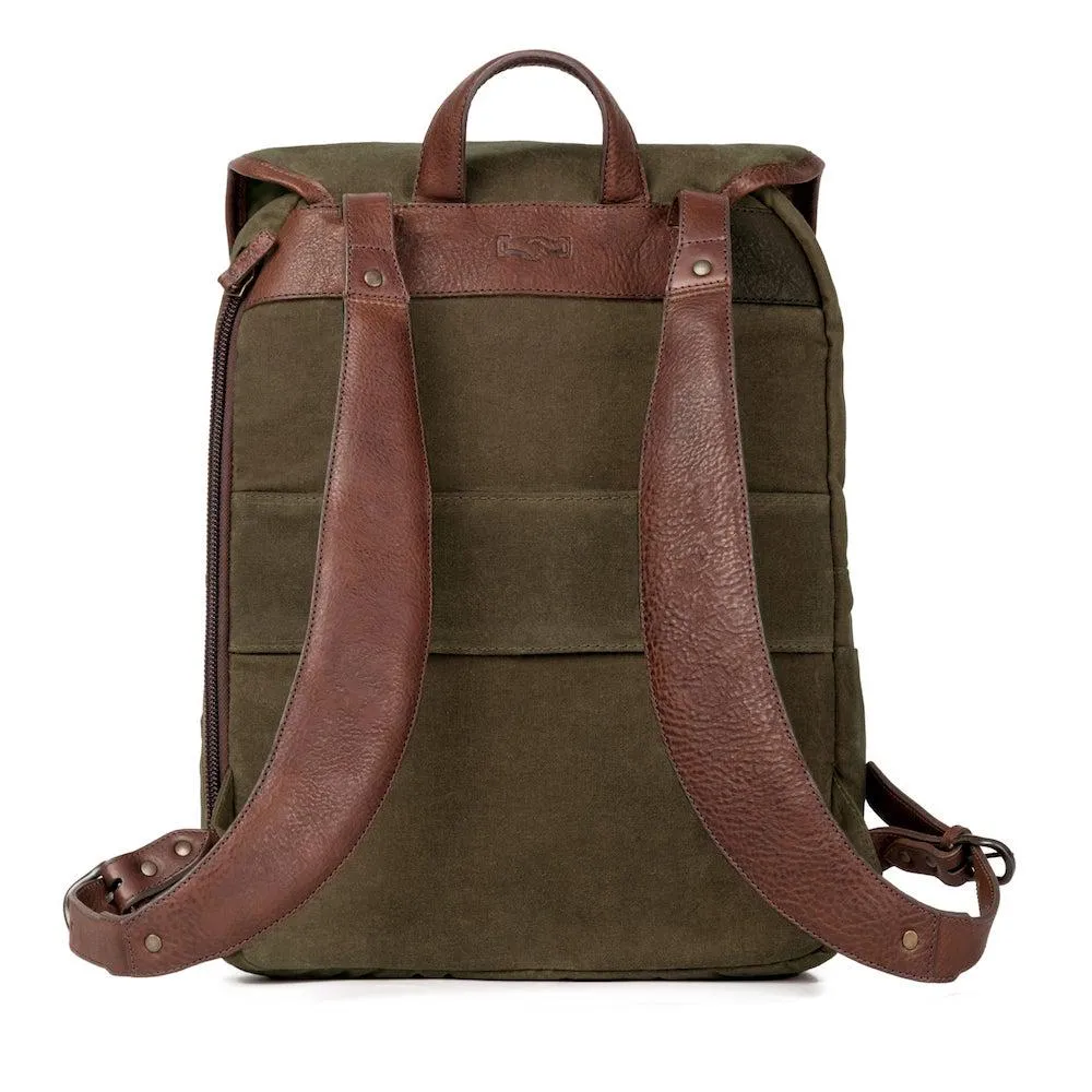 Campaign Waxed Canvas Backpack