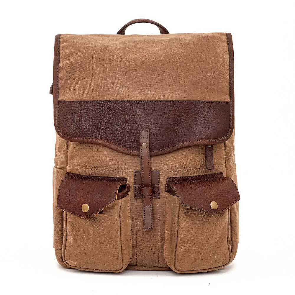 Campaign Waxed Canvas Backpack