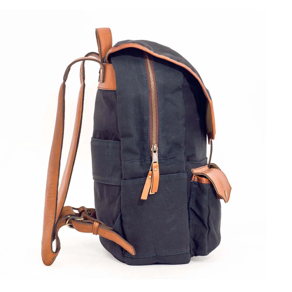 Campaign Waxed Canvas Backpack