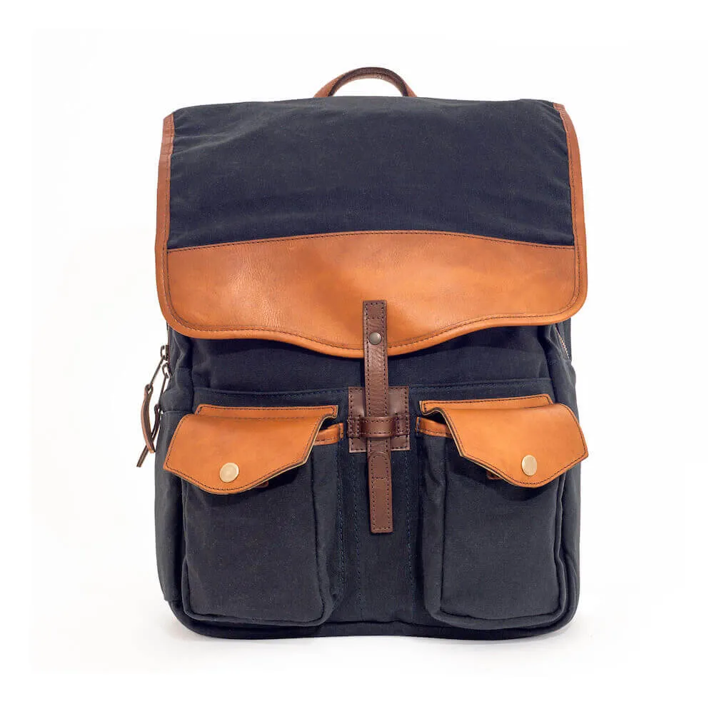 Campaign Waxed Canvas Backpack