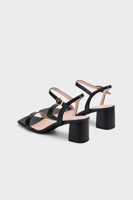 CASUAL CHUNKY HEEL SANDAL