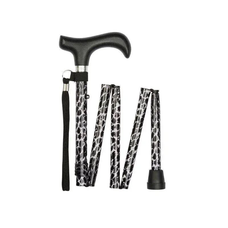 Charles Buyers Ziggy Folding Walking Stick - Assorted