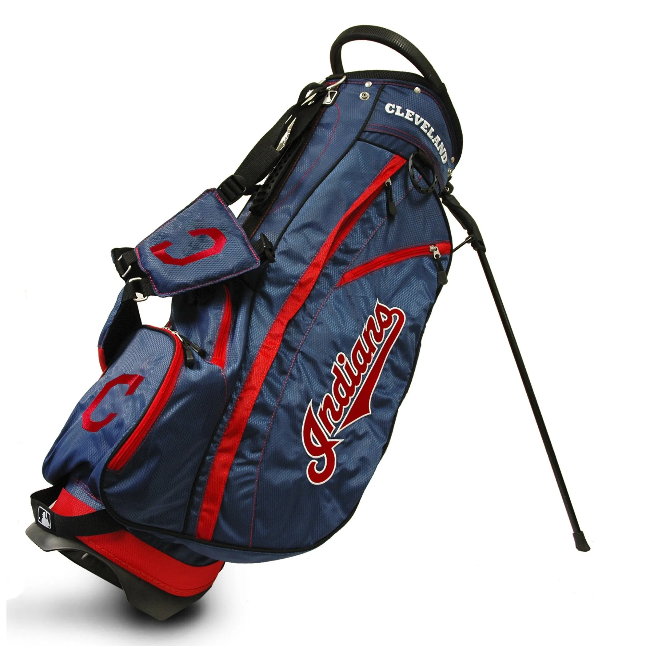 Cleveland Indians Team Golf Fairway Lightweight 14-Way Top Golf Club Stand Bag