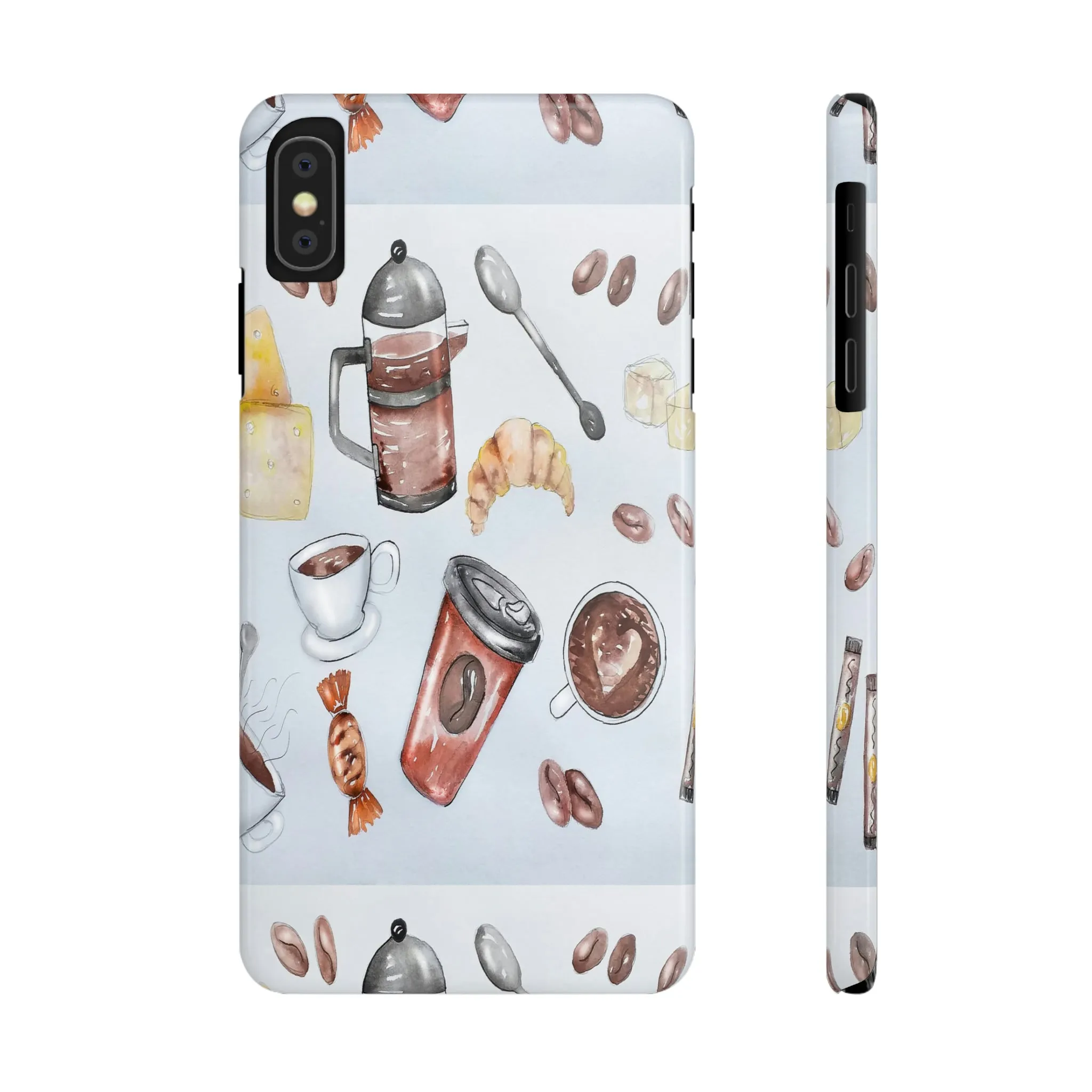 Coffee Lovers iPhone Slim Phone Cases