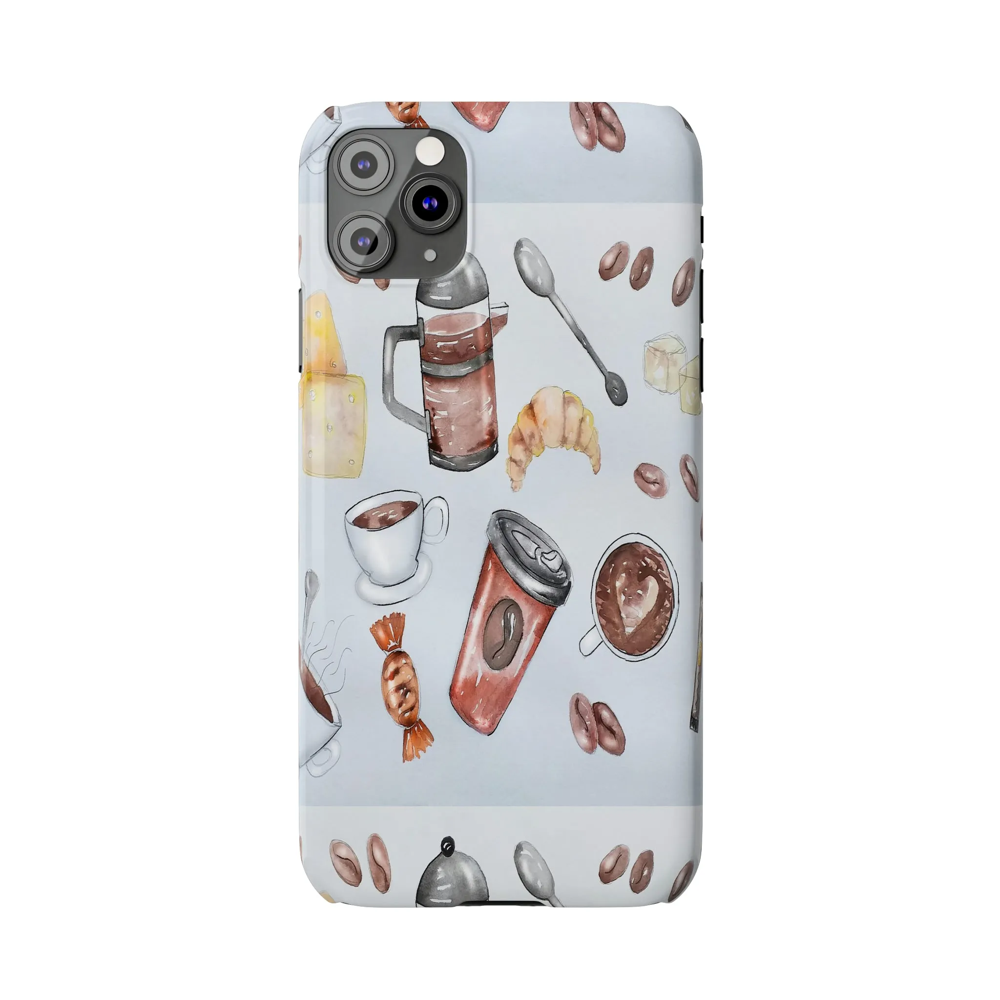 Coffee Lovers iPhone Slim Phone Cases