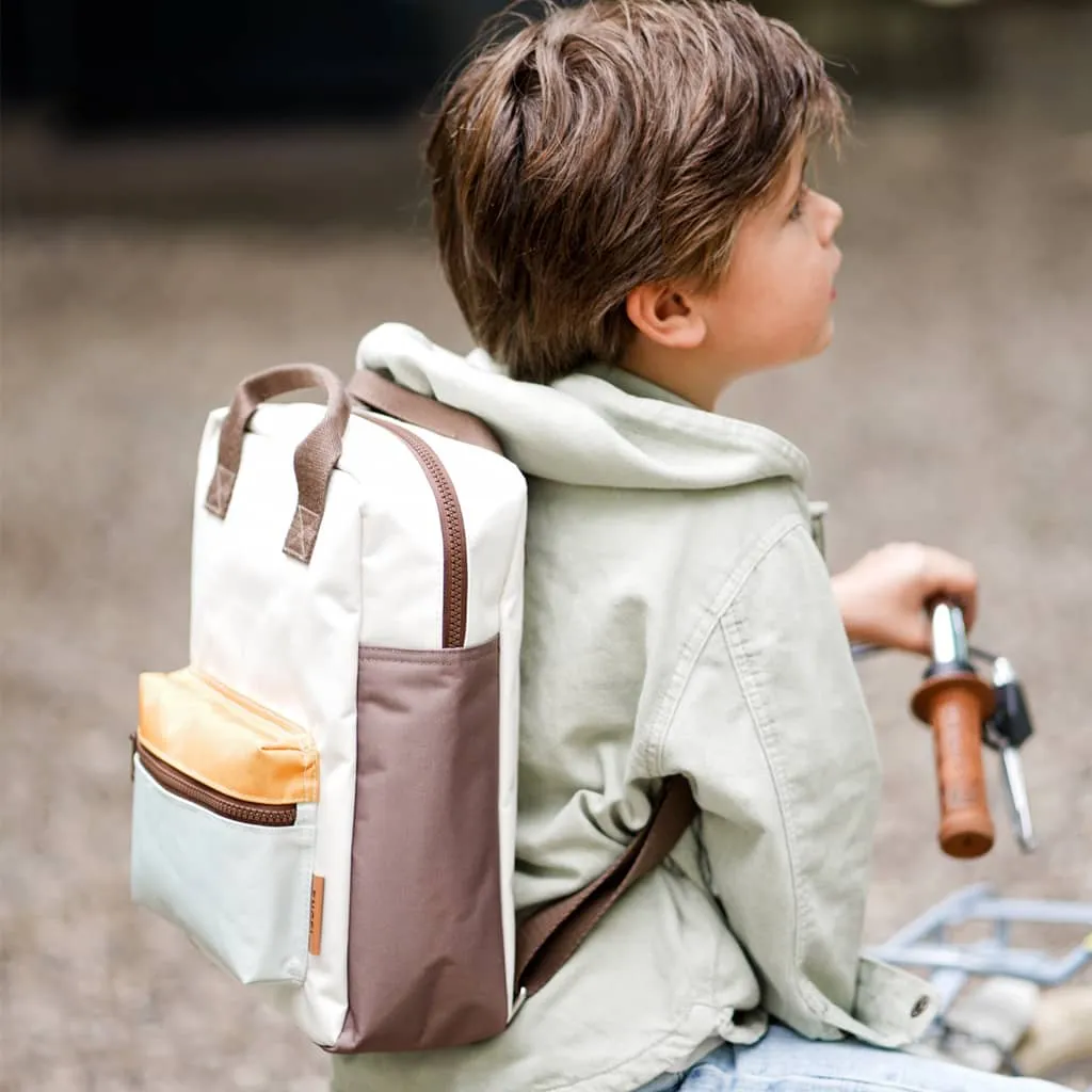 Colorblock Backpack - Rocky Canvas