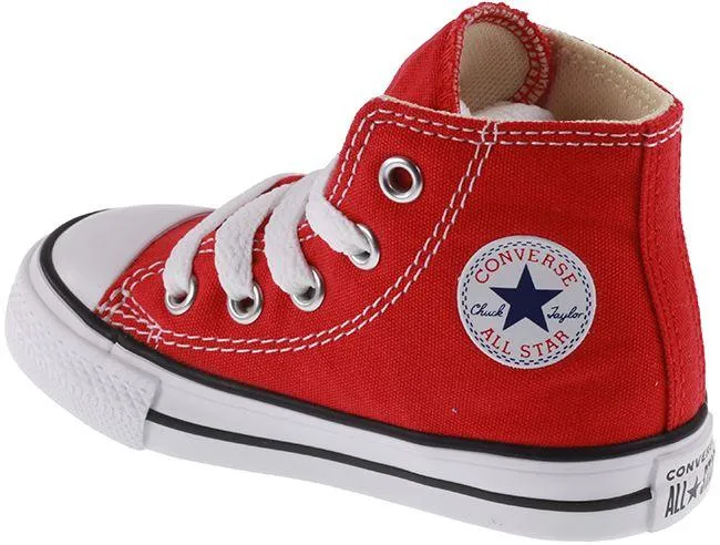 Converse Shoes Infants Chuck Taylor Hi Red