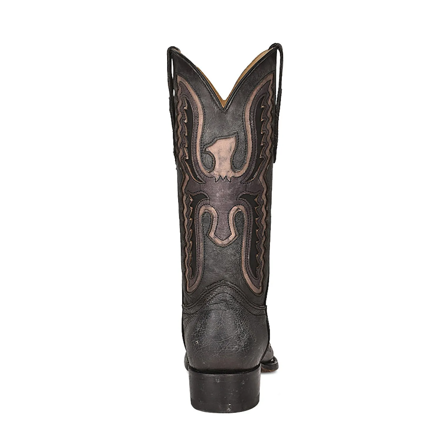 Corral Mens C3988 Black Leather Thunderbird Cowboy Boots