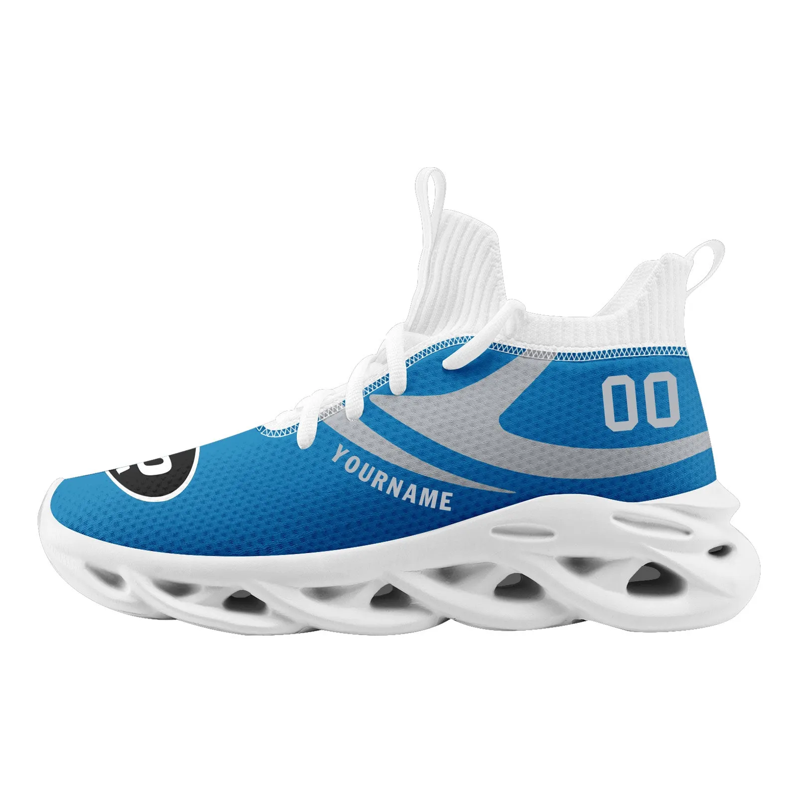 Custom Blue Detroit Maxsoul Shoes Personalized Sneaker FN030-D025004-9