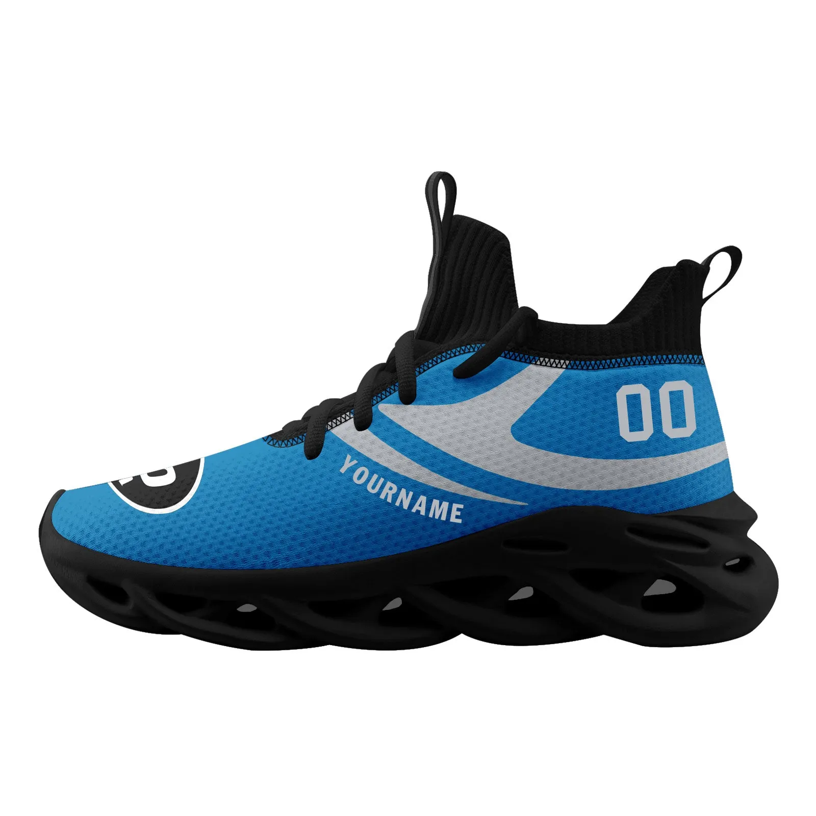 Custom Blue Detroit Maxsoul Shoes Personalized Sneaker FN030-D025004-9