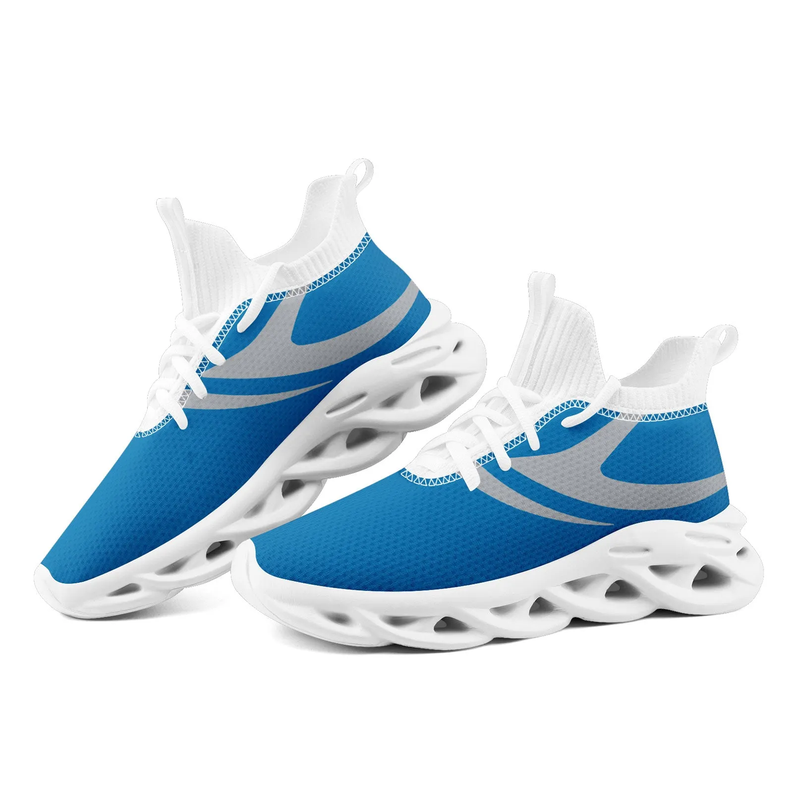 Custom Blue Detroit Maxsoul Shoes Personalized Sneaker FN030-D025004-9