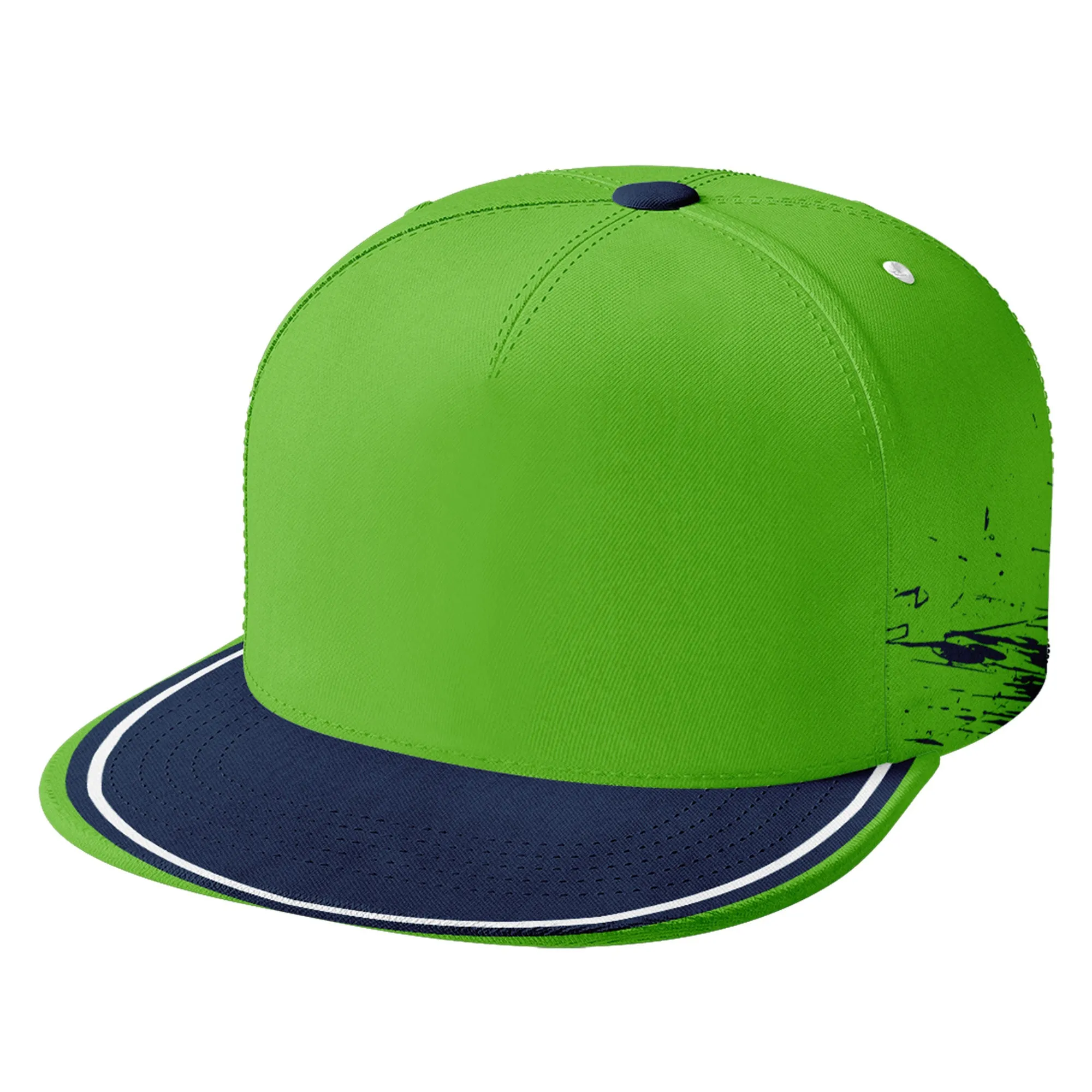 Custom Blue Green Seattle MaxSoul Shoes and Hat Combo Offer Personalized Combo ZH-D020264-27