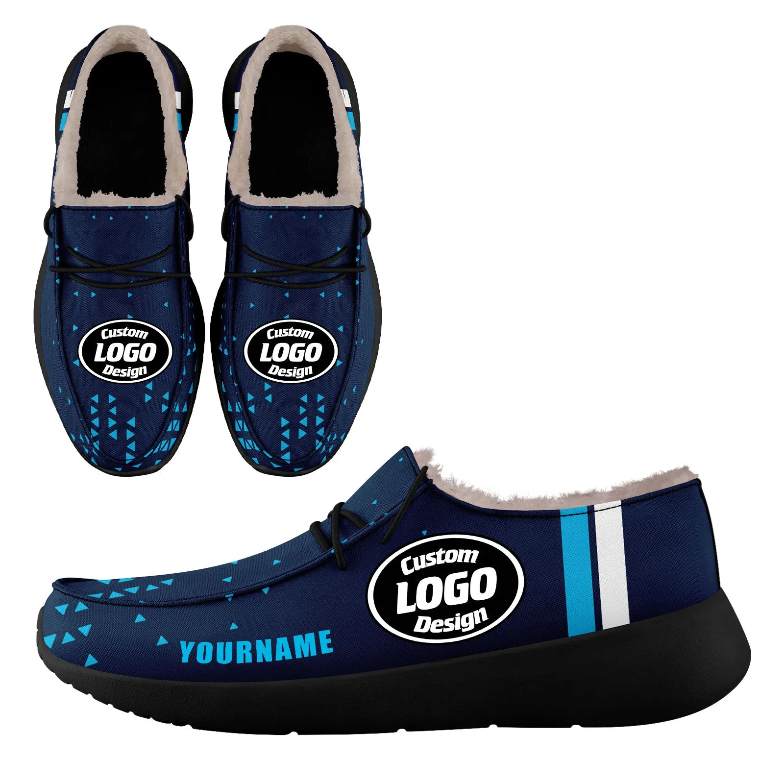 Custom Blue White Tennessee Shoes Personalized Sneaker FN042-D020279-32