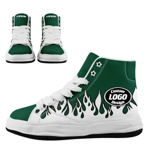 Custom Green White New York Firesoul Shoes Personalized Sneaker FN039-D020272-28