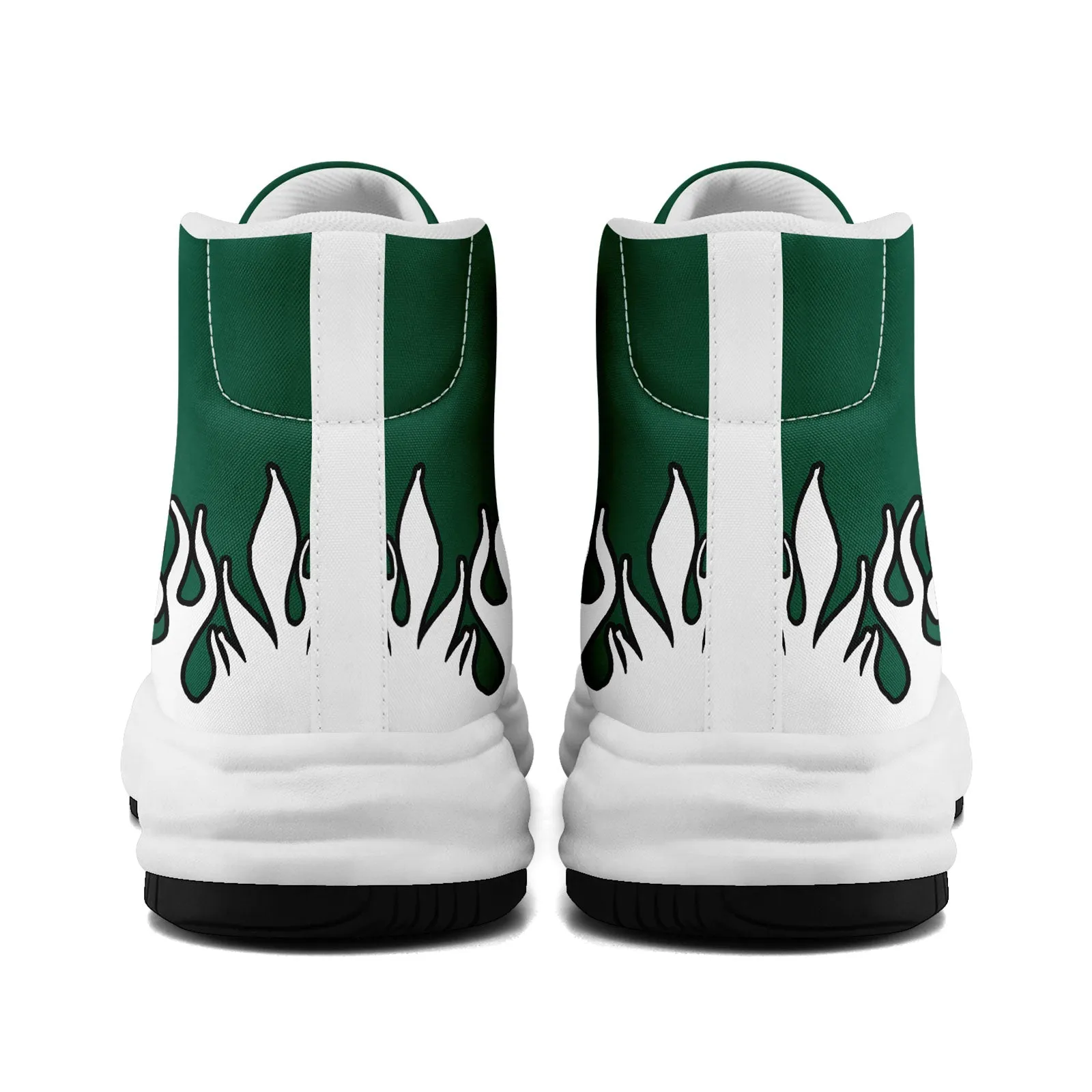 Custom Green White New York Firesoul Shoes Personalized Sneaker FN039-D020272-28