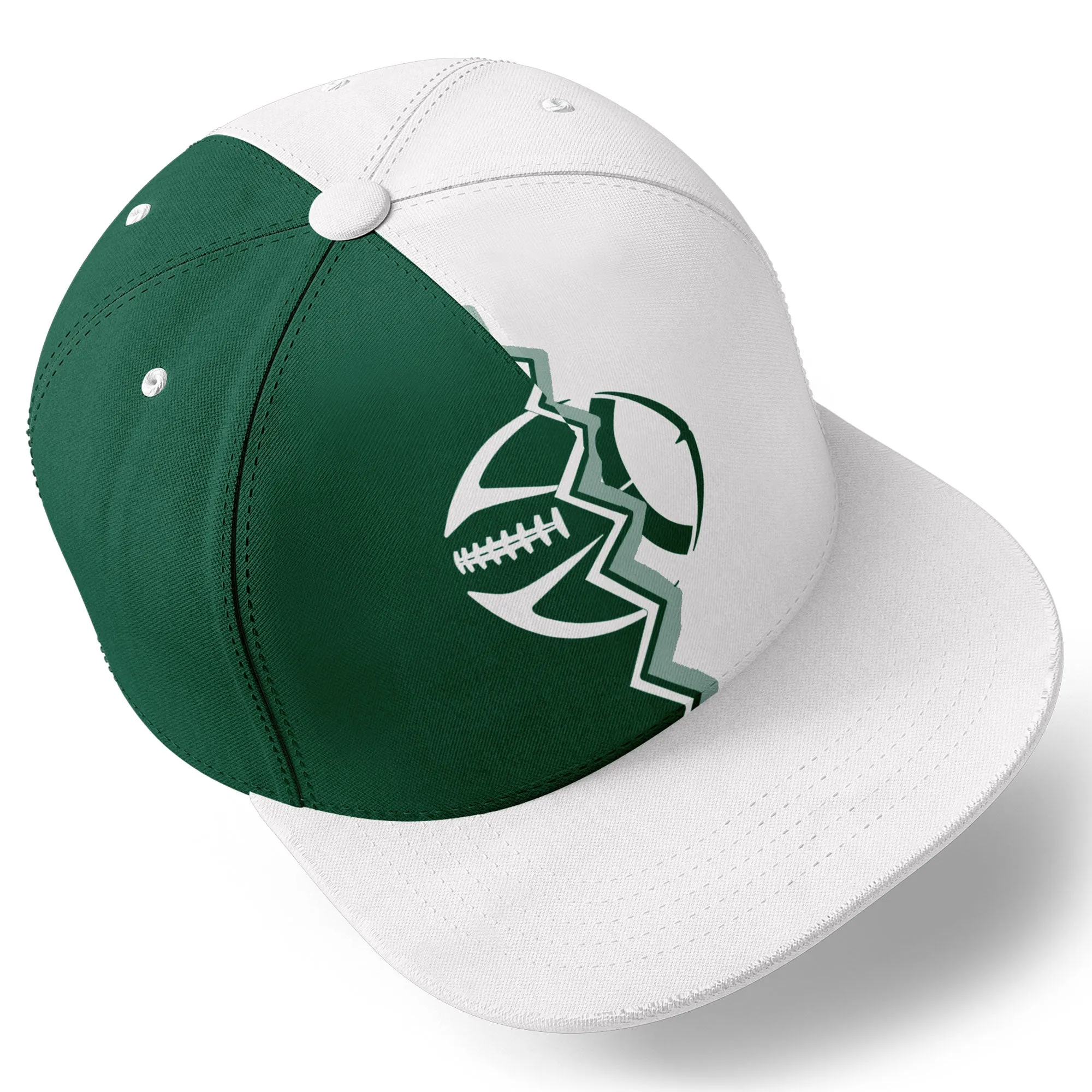 Custom Green White New York MaxSoul Shoes and Hat Combo Offer Personalized Combo ZH-D028017-30