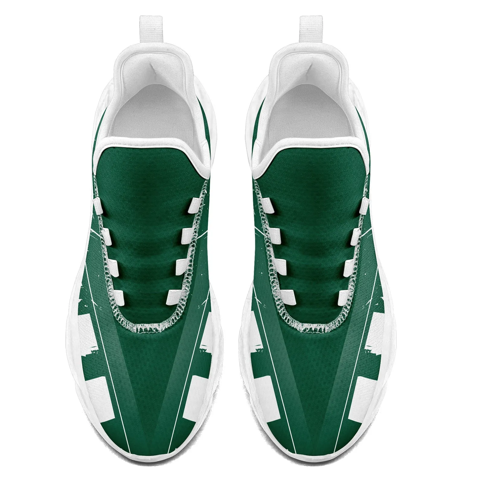 Custom Green White New York Maxsoul Shoes Personalized Sneaker FN003-D020260-28