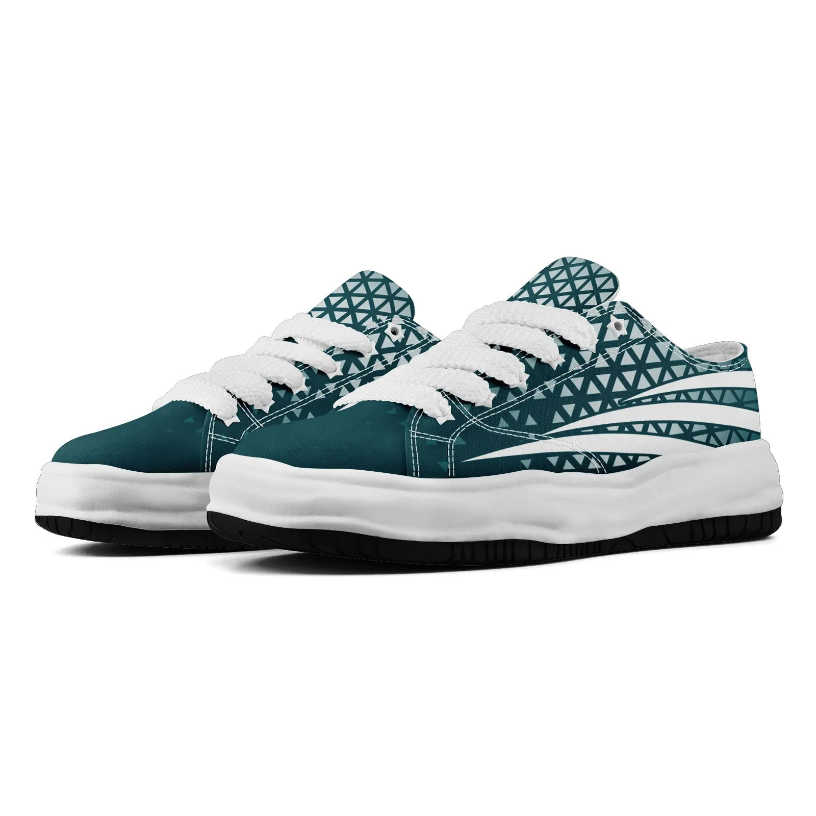 Custom Green White Pennsylvania Shoes Personalized Sneaker FN038-D023003-23 Custom Online