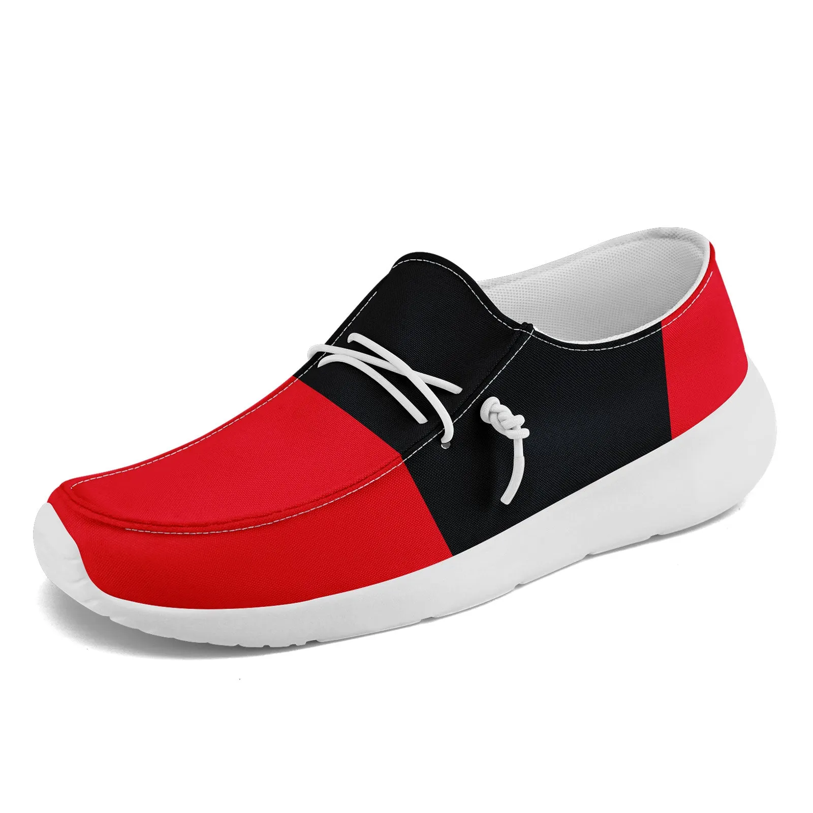 Custom Houston Red Blue Shoes Personalized Sneaker FN018-D020278-12