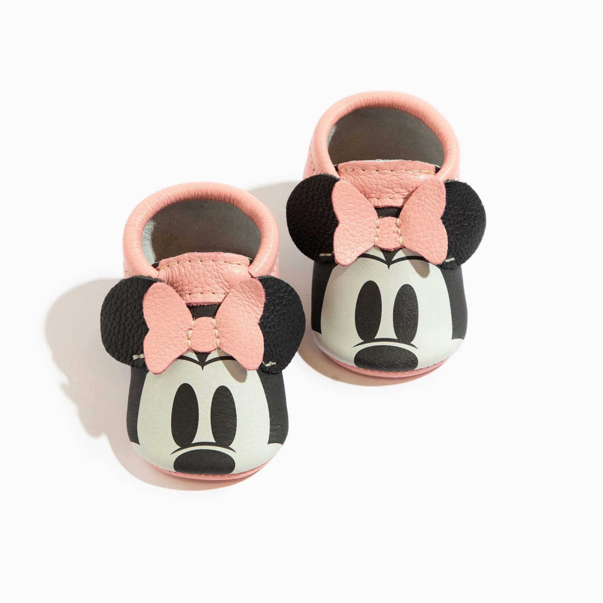 Custom Minnie Ears Baby Shoe