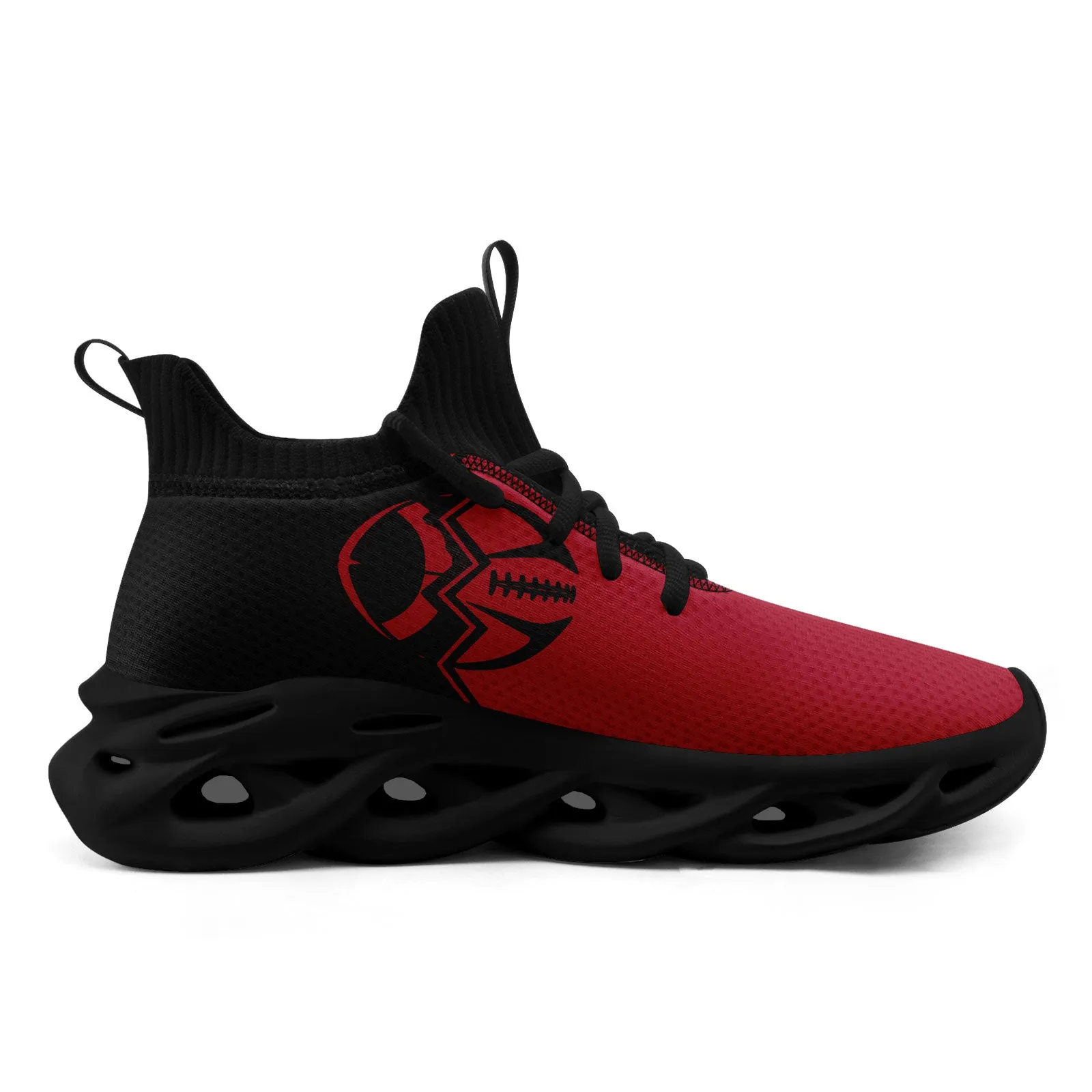 Custom Red Black Georgia Maxsoul Shoes Personalized Sneaker FN030A-D028017-2