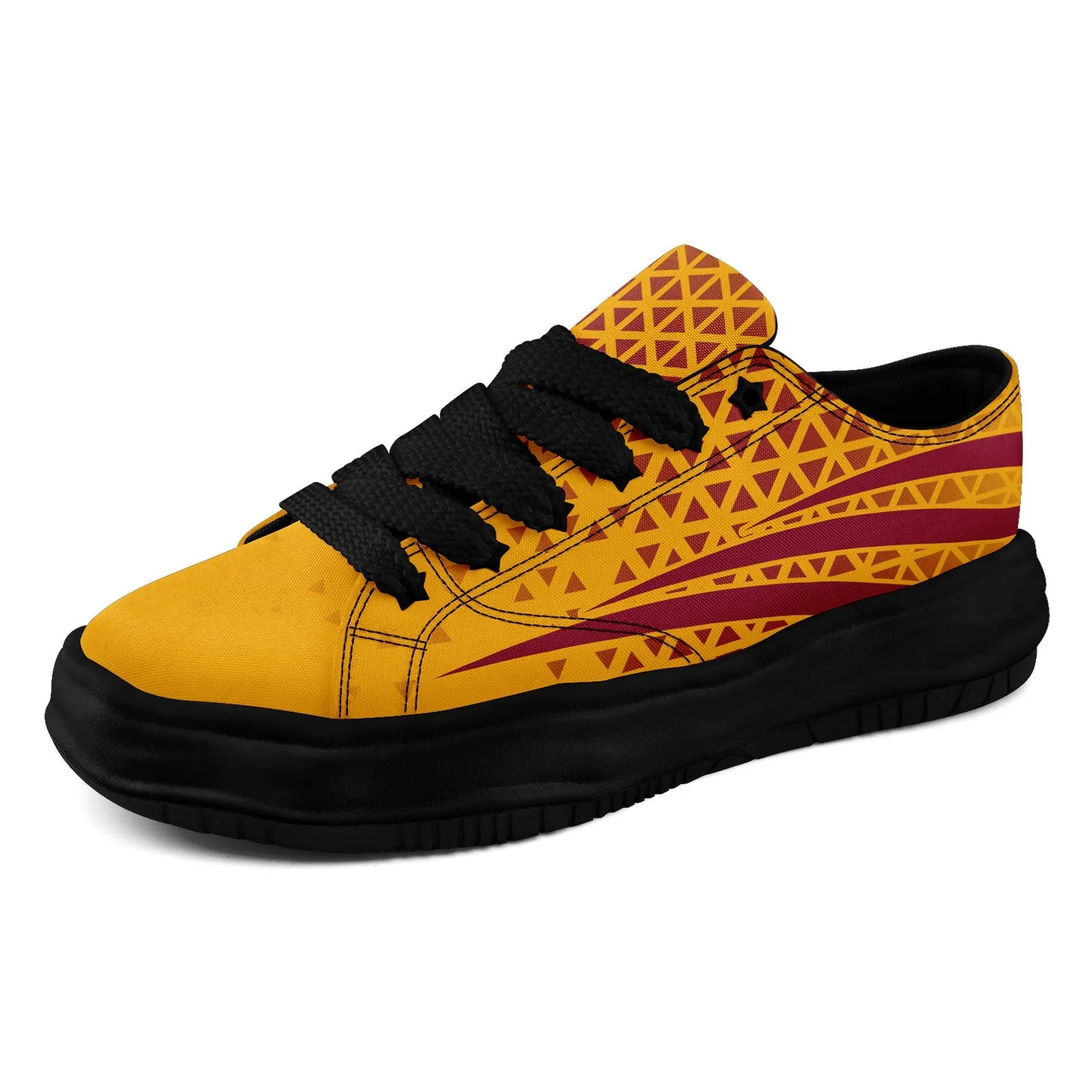 Custom Red Yellow Arizona Shoes Personalized Sneaker FN038-D023003-1 Custom Online