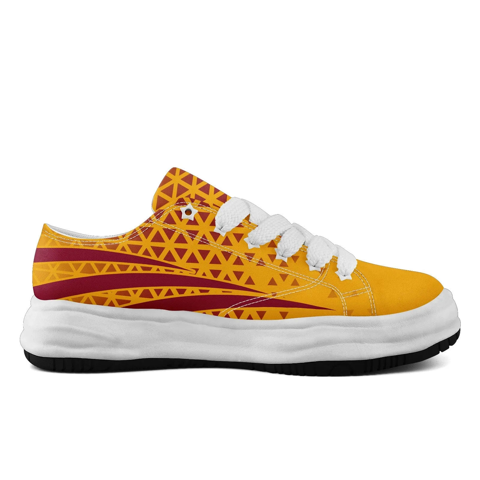 Custom Red Yellow Arizona Shoes Personalized Sneaker FN038-D023003-1 Custom Online